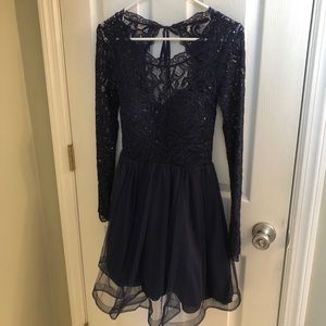 Lacey long sleeve with sequins